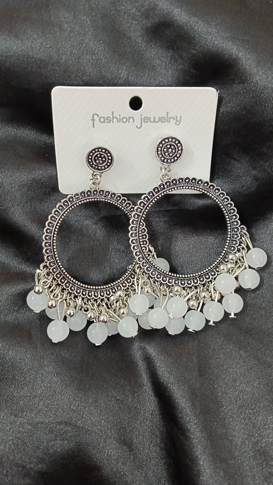 Silver Jhumka 108
