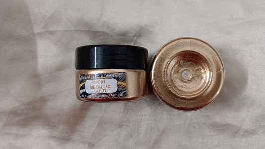 Metallic gold mica