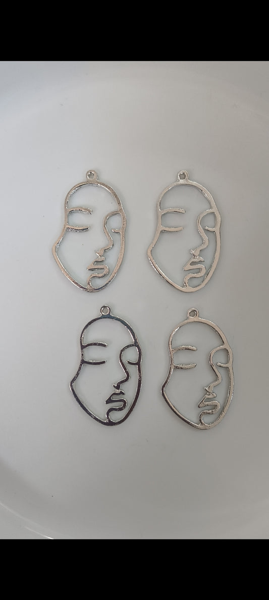 Silver Guy face pack of 4