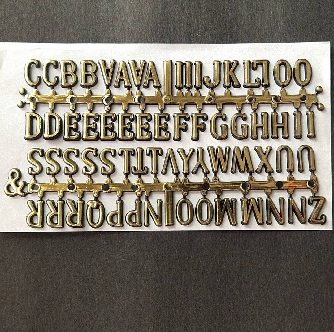 Abc alphabet stickers