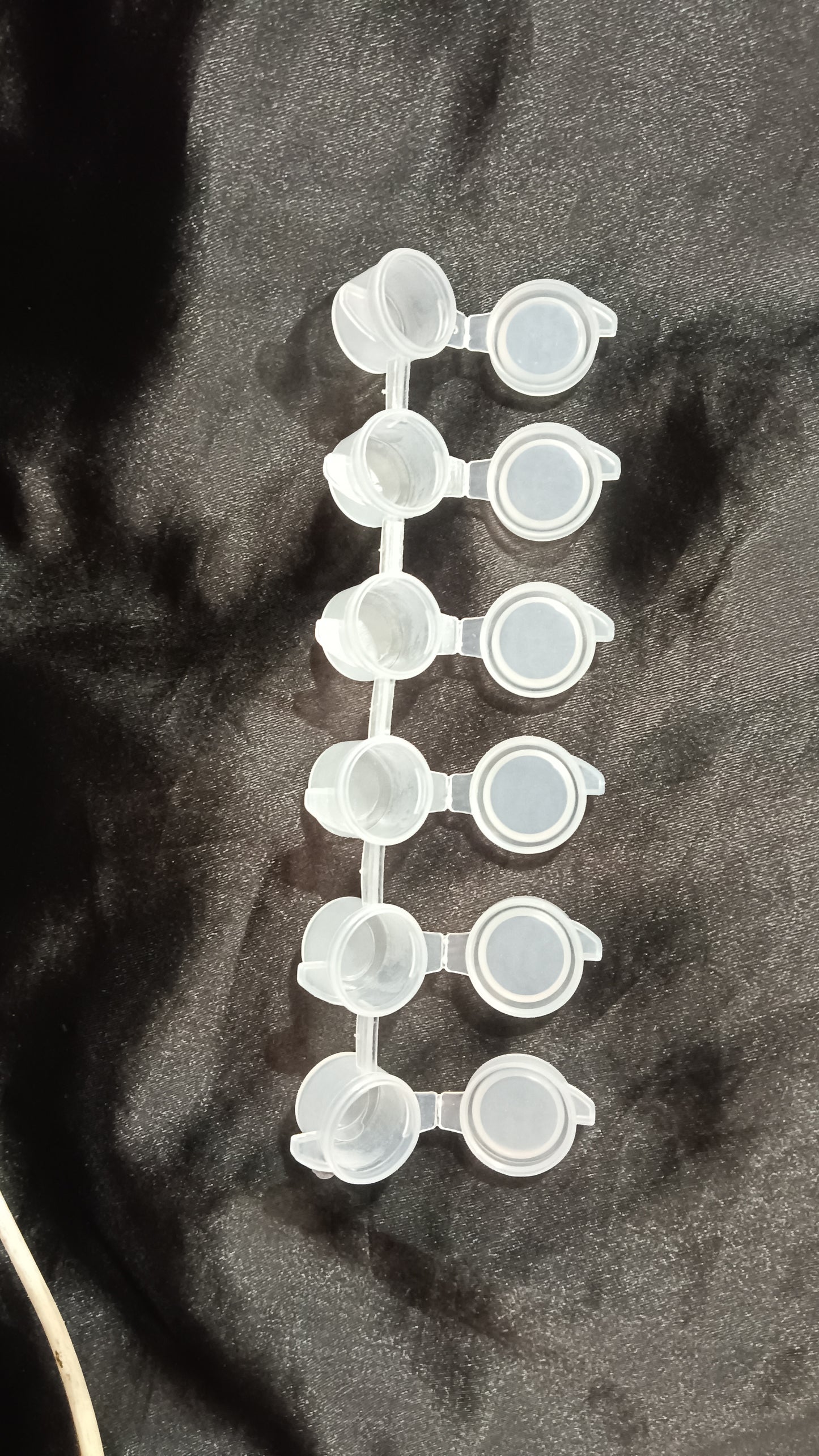 Empty plastic container pack of 6
