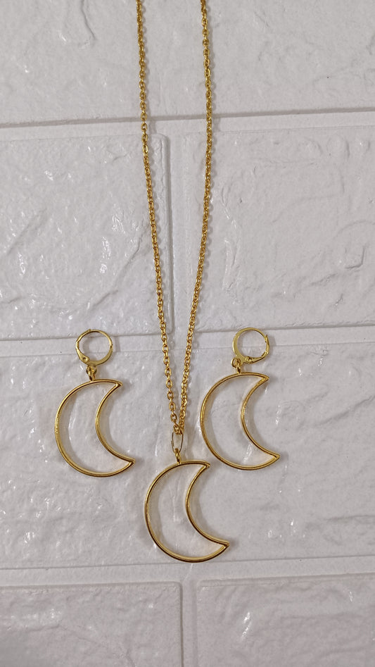 Moon  jewellery set
