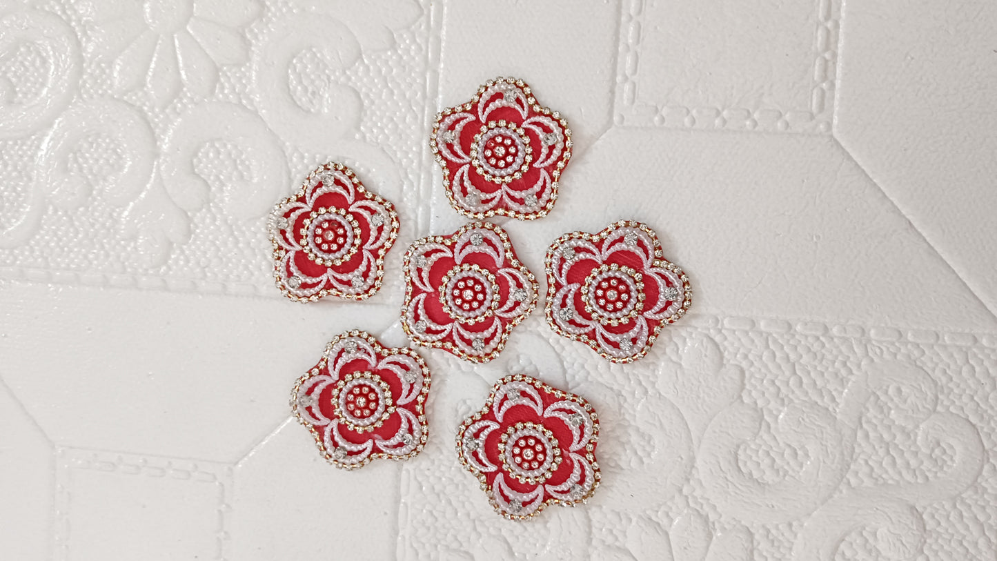 Thali decoration pack of 6