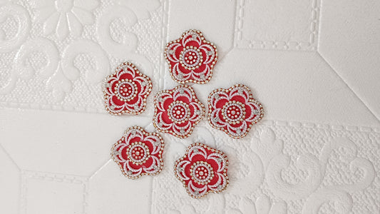 Thali decoration pack of 6