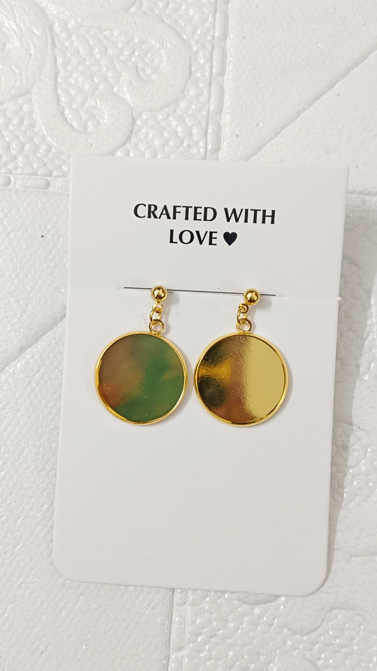 Golden earrings