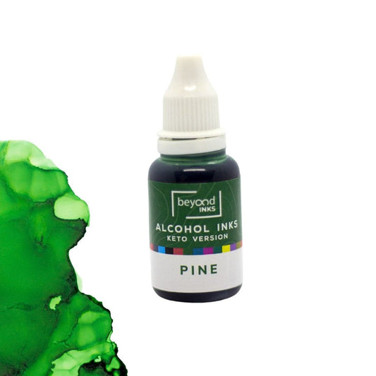 Pine  alcohol ink