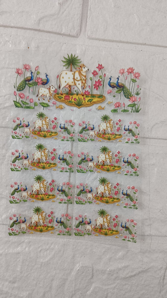 Peacock sheet