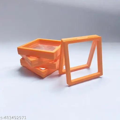 Orange Jewellery storage  box pack of 1