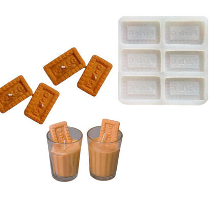 Parle g candle mold