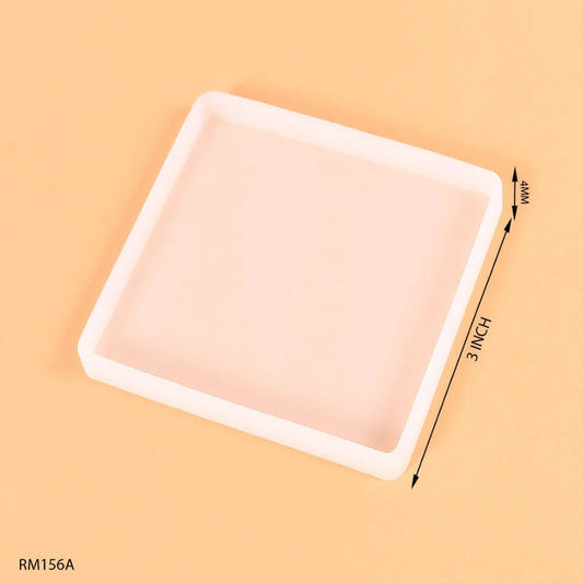 3"  square  coaster mold