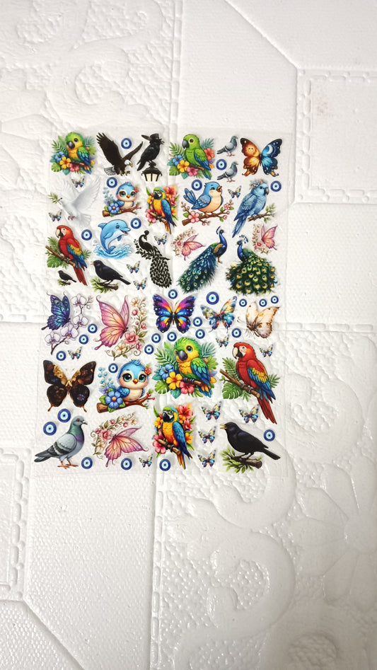 Beautiful Birds sheet