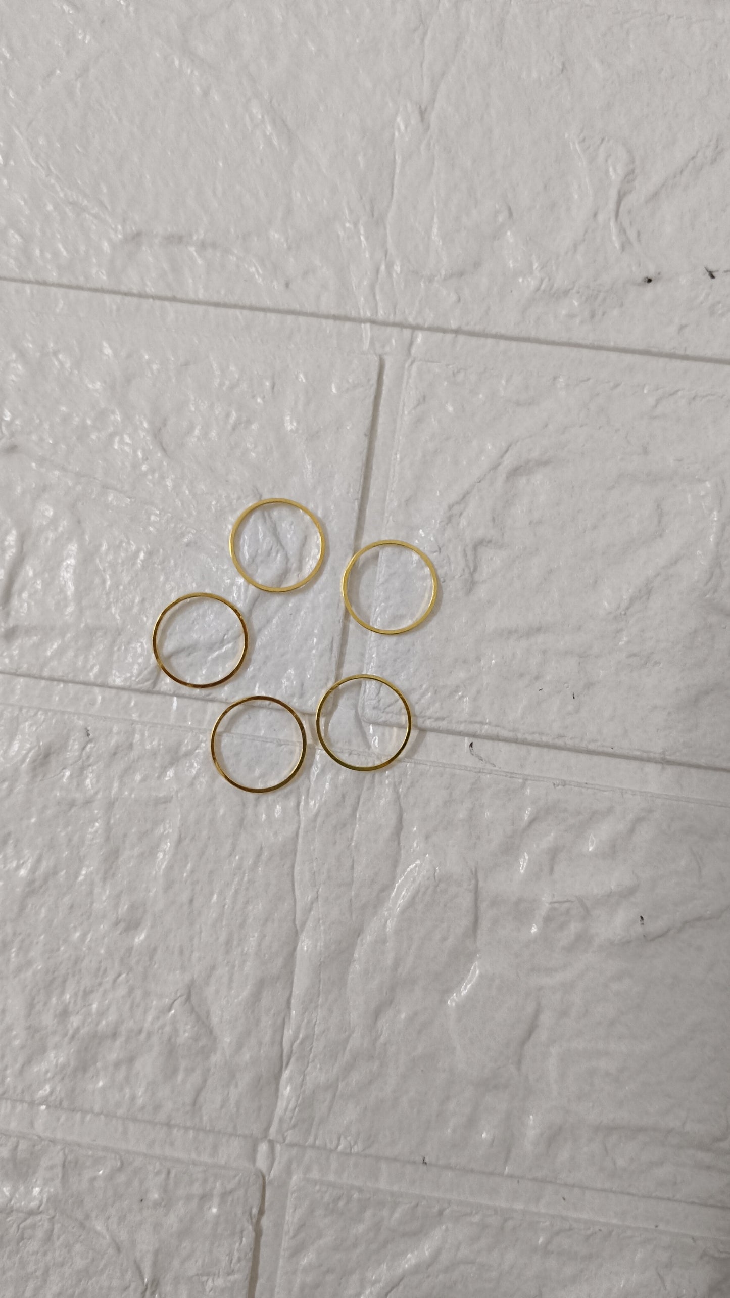 Small without hole pack of 5