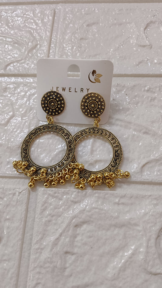 Golden Jhumka 115