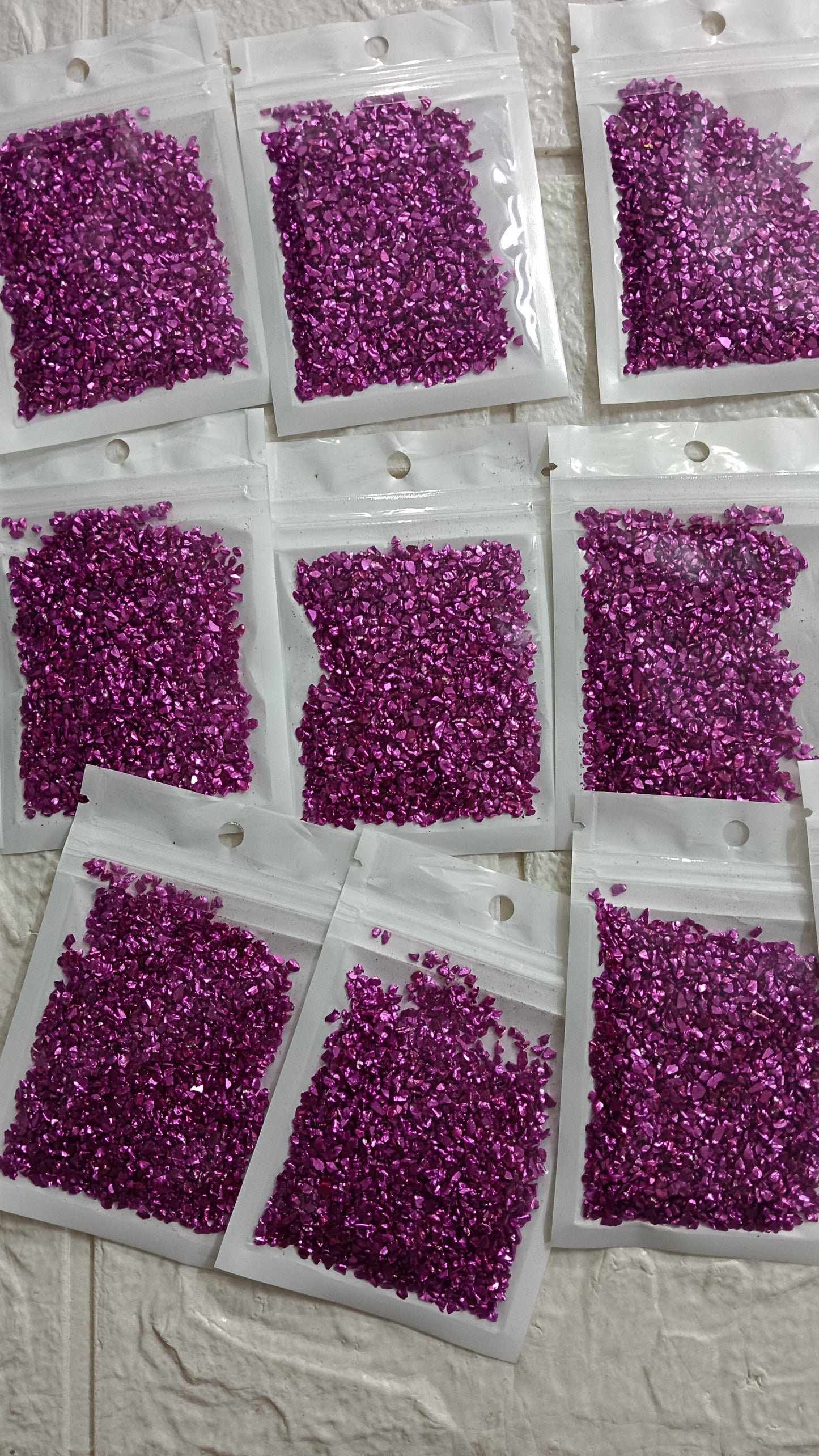 Purple granules