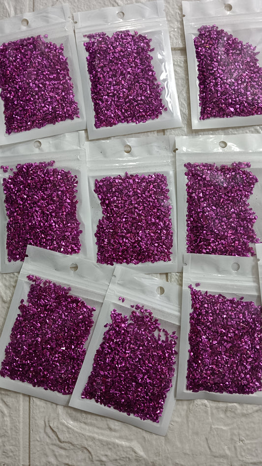 Purple granules
