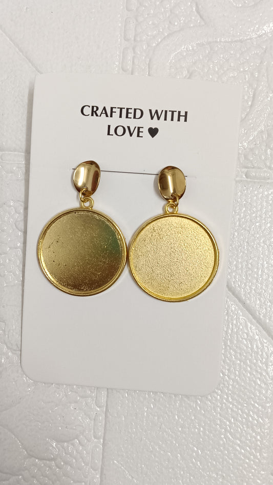 Golden earrings