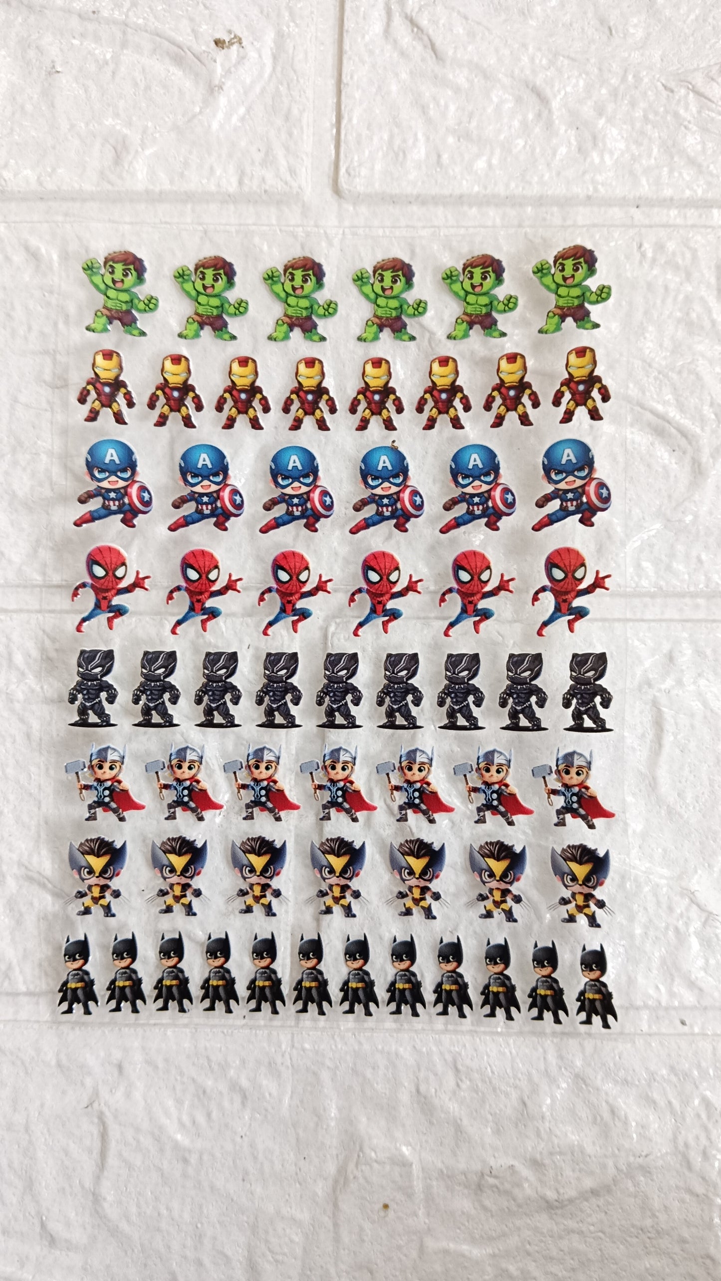 Cartoon sheet