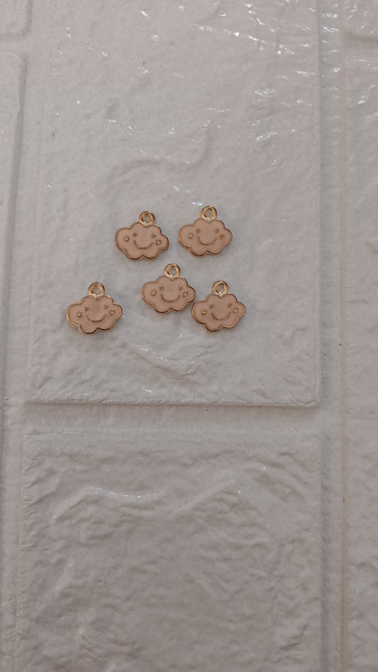Cloud charms pack of 5