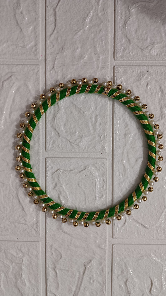 6" thali border ring