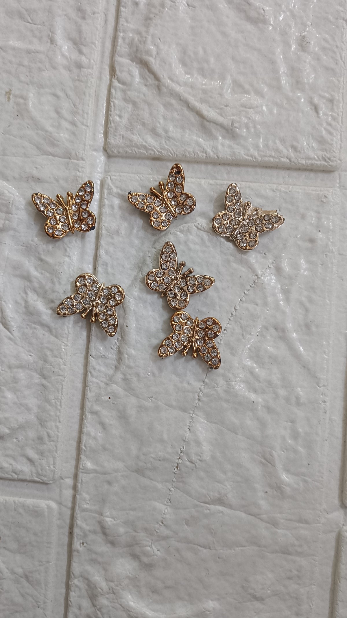 Butterfly Pearl embellishment pack of 50