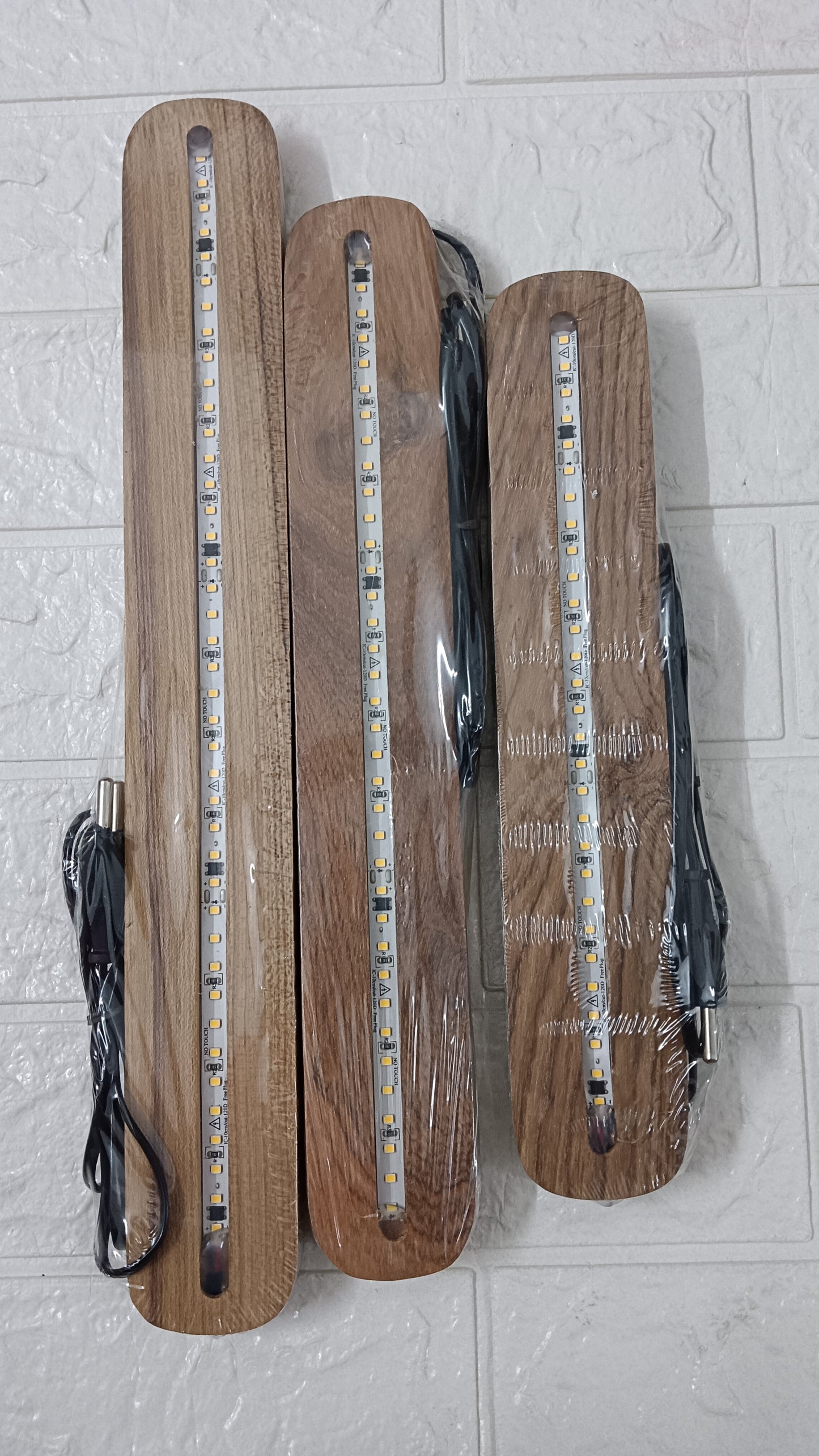 10" Teakwood led stand