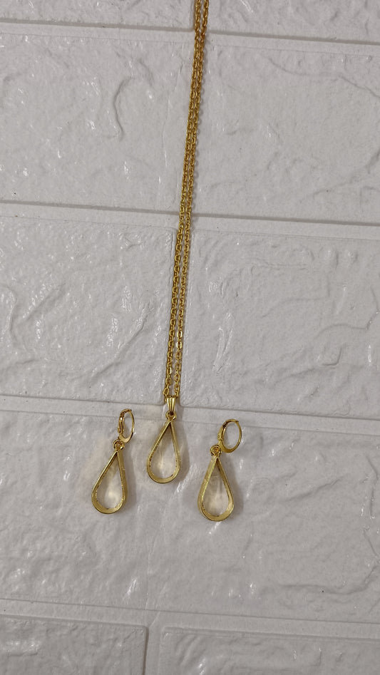 drop jewellery set