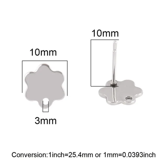 Steel diy silver hook
