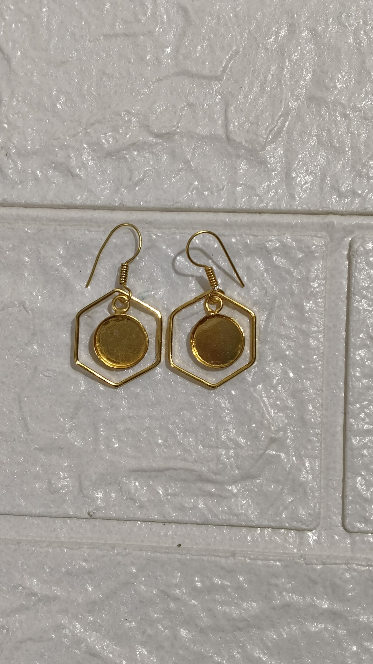 New golden  earrings 3