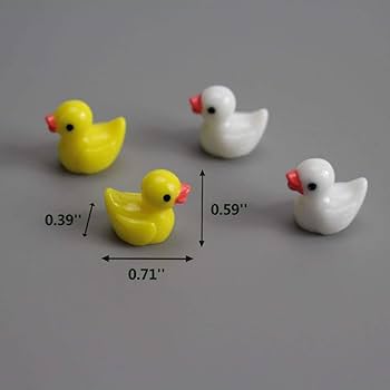 Cute Duck miniature pack of 2