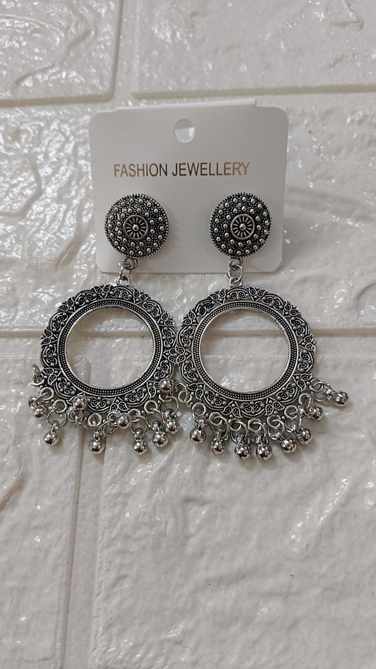 Silver Jhumka 120