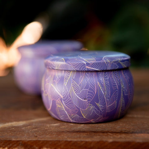 Tin candle jar pack of 1