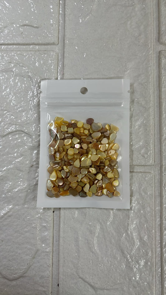 Warm yellow nucleus stones