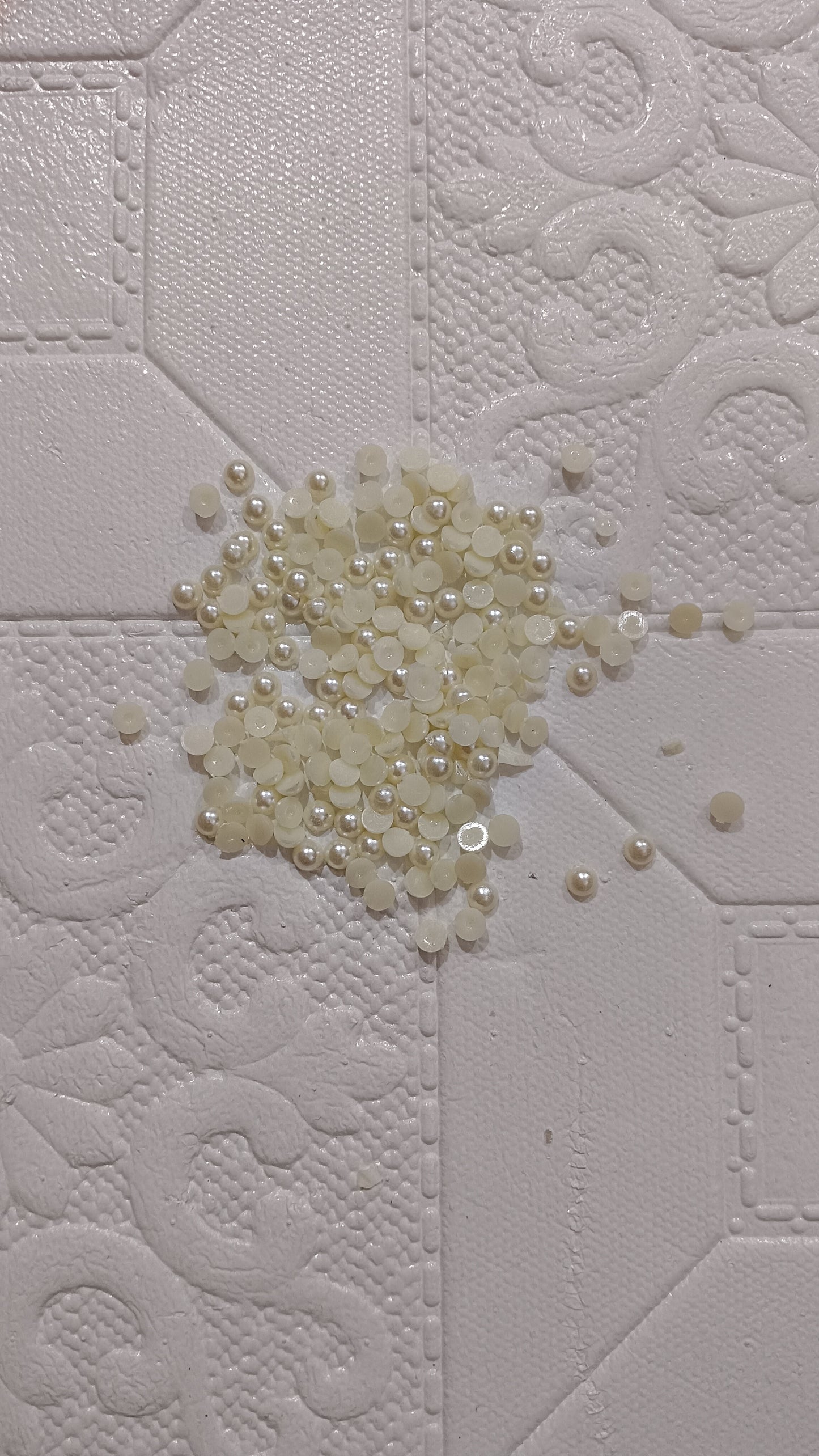 Half cut pearls beads
