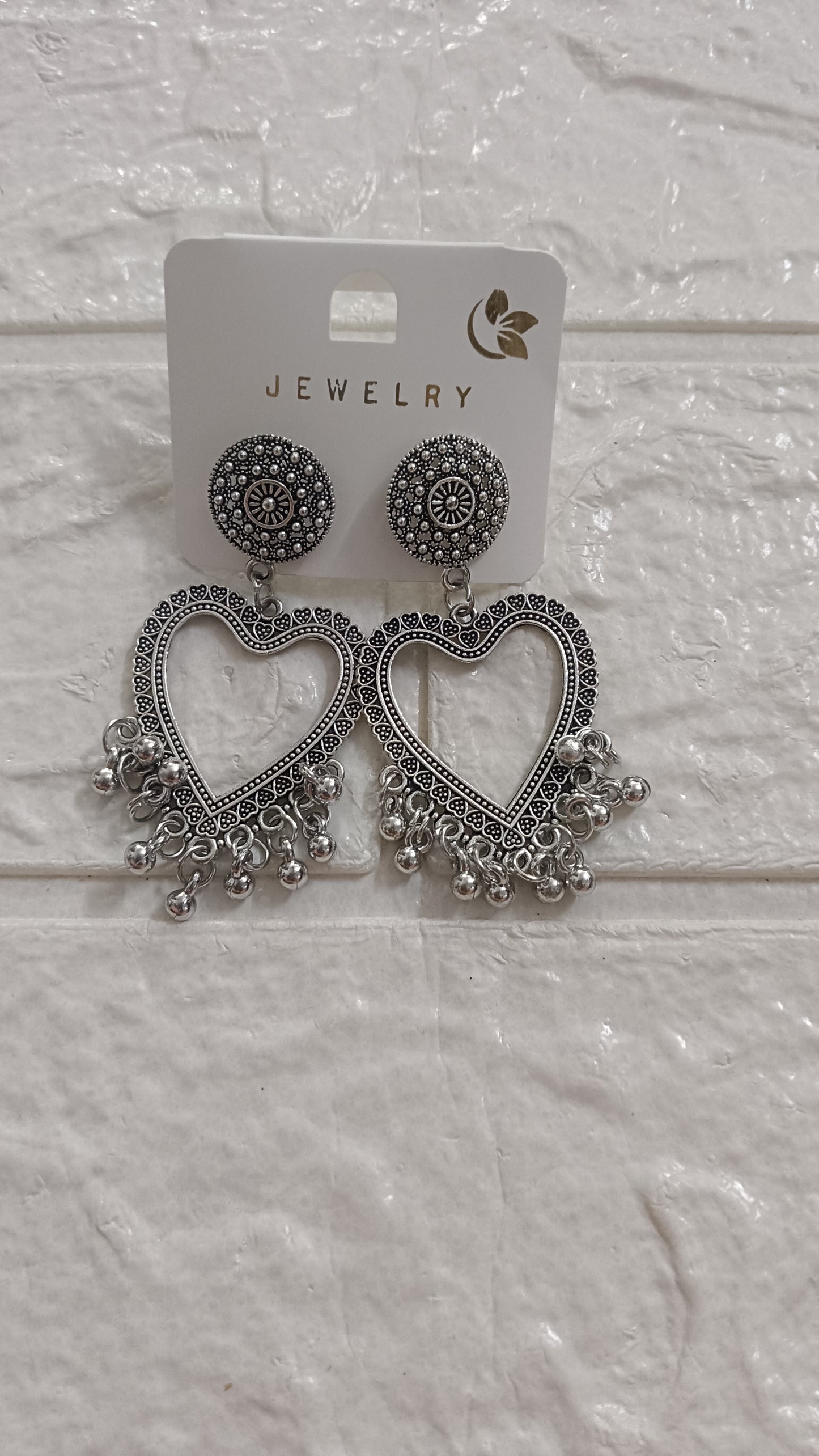 Silver Jhumka 128