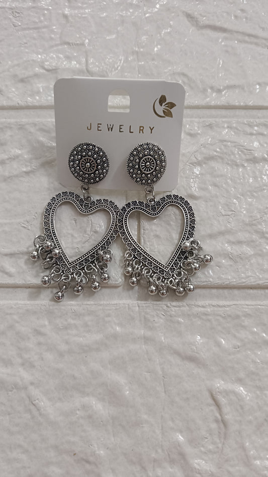 Silver Jhumka 128