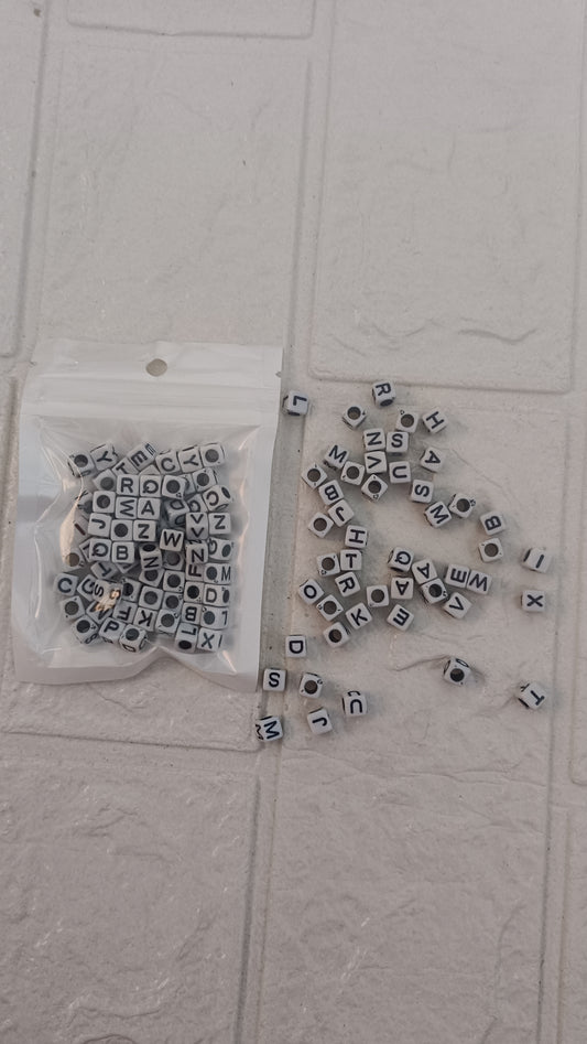 Alphabet beads