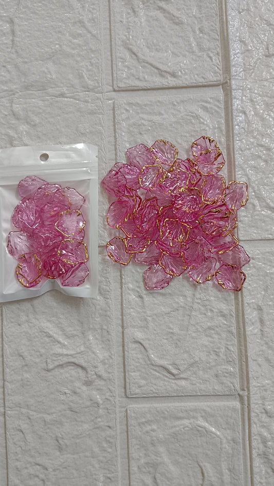 Pink colour Leaf