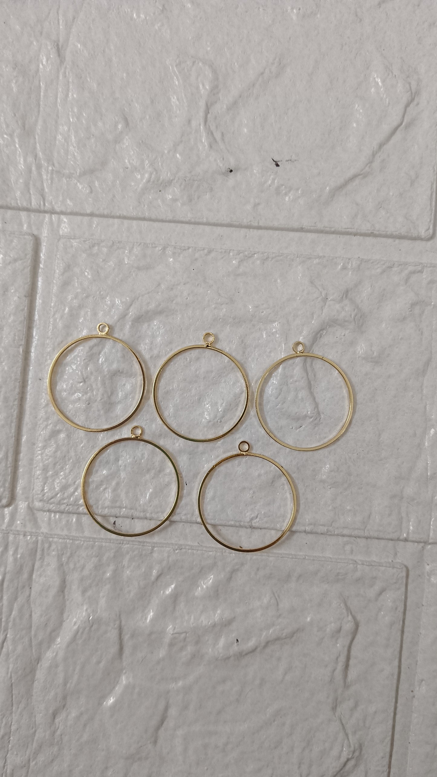 Big round pendent pack of 5