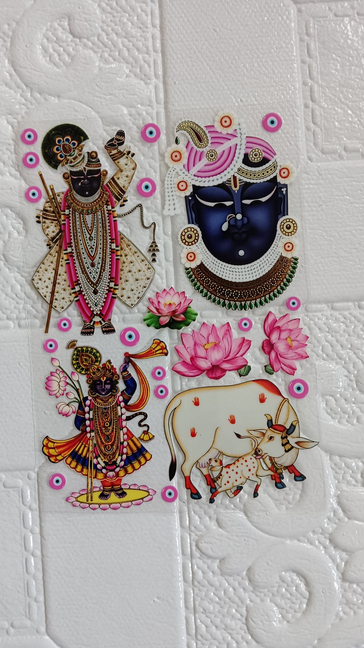 Shrinathji sticker sheet