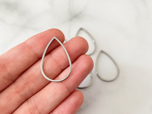 Drop shape without hole pack of 1