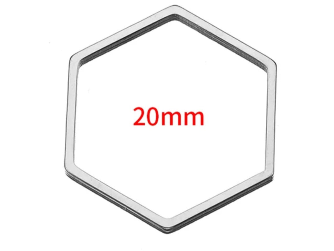 Big hexagon without hole pack of 1