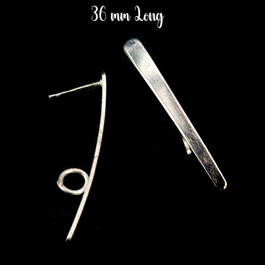 New Silve stud hook