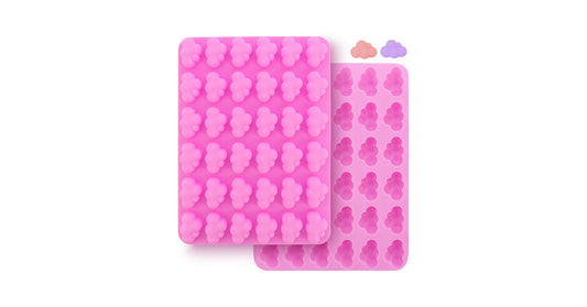 Cloud shape candle mold