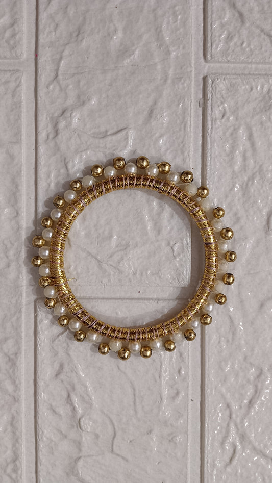 3" golden border ring