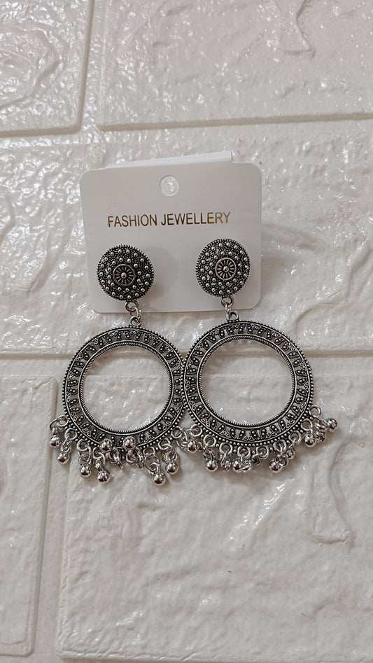 Silver Jhumka 119