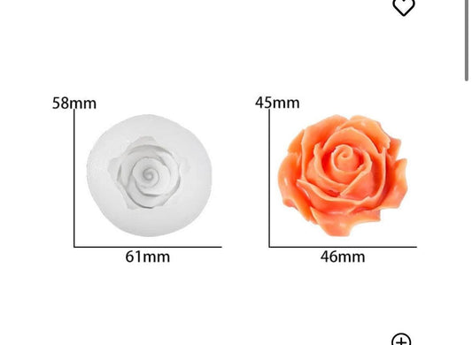 Small rose mold