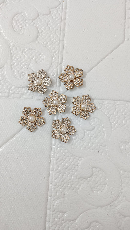 Pearl embellishment pack of 6