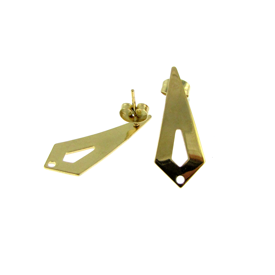 Gold stud hook