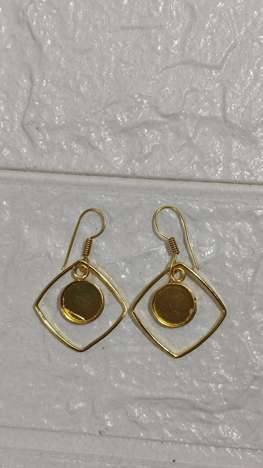 New golden  earrings 2