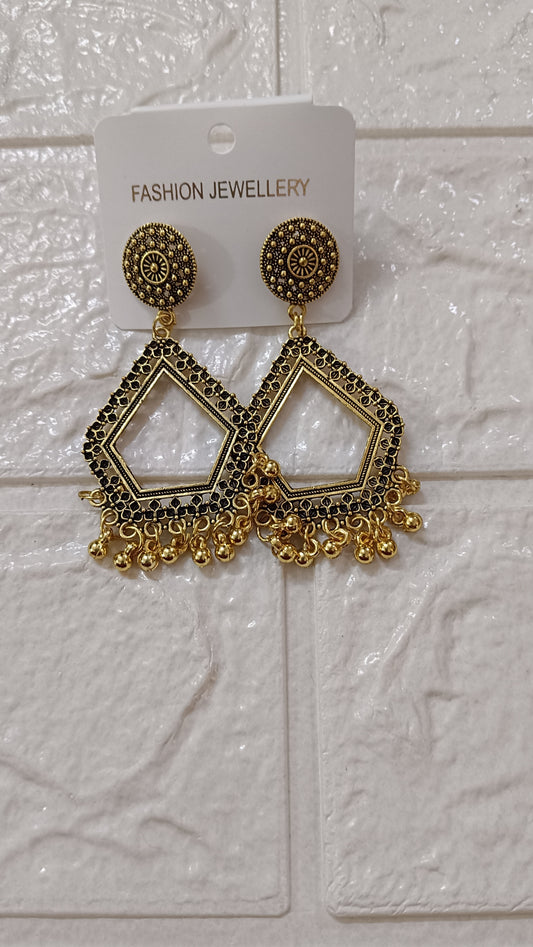Golden Jhumka 112